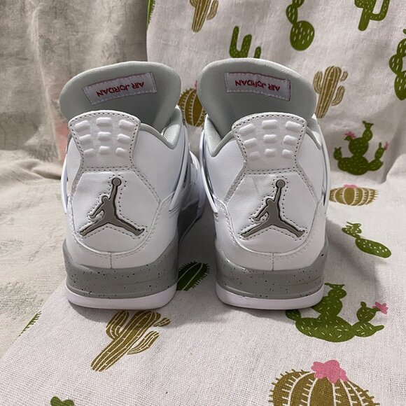 NFL Air Jordan 4 White Sneakers - Picture 3 of 8